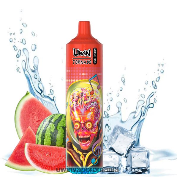 Uwin Vape Bucharest 860P0620 UWIN CRYSTAL 35k vape de unică folosință gheata de pepene verde
