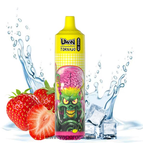 Uwin Vape Magazin 860P0624 UWIN CRYSTAL 35k vape de unică folosință gheata de capsuni