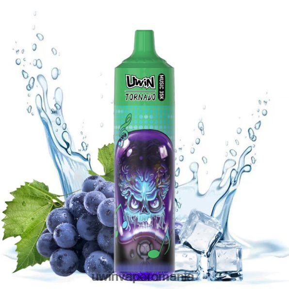 Uwin Vape Preţ 860P0617 UWIN CRYSTAL 35k vape de unică folosință gheață de struguri