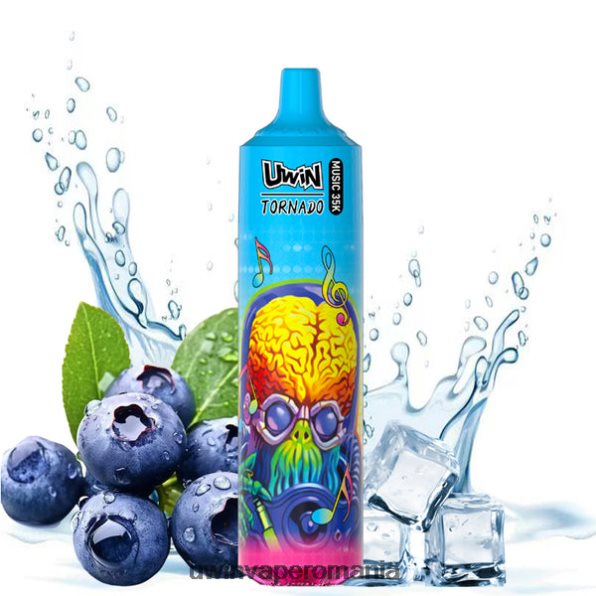 Uwin Vape Romania 860P0619 UWIN CRYSTAL 35k vape de unică folosință afine pe gheață